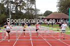 Hurdles, NECAA Open Meeting, Morpeth, Sunday, September 27th. David T. Hewitson/Sports for All Pics